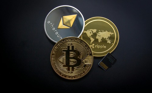 Ethereum blockchain network illustration